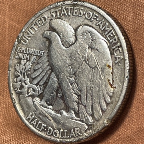 Rare 1942 Sue Walking Half Dollar Fine details #205791367559 - Picture 4 of 6